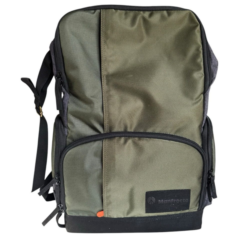 Green Camera Backpack